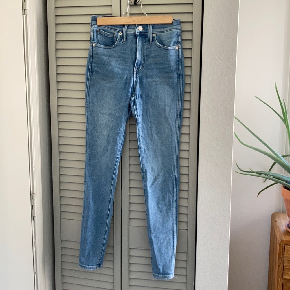 Madewell 10” High-Rise Stretch Skinny